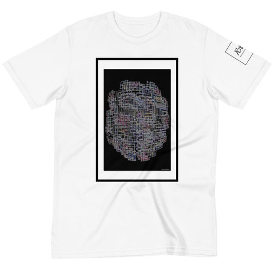 "Digital Glass Color" by Adrian Short Sleeve T-Shirt [2 Colors]